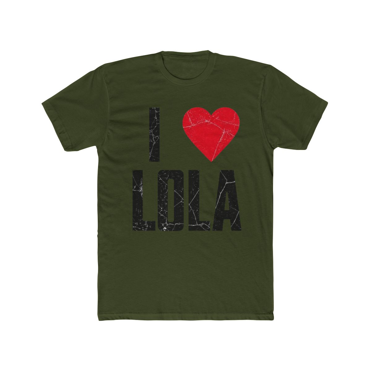 I Heart Lola - Cute Love Heart Design Tee - For Men or Women T Shirt | Lola Young - alternate angle 5, merchandise