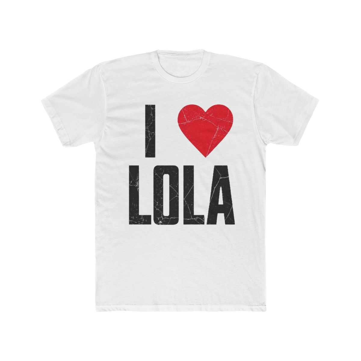 I Heart Lola - Cute Love Heart Design Tee - For Men or Women T Shirt | Lola Young