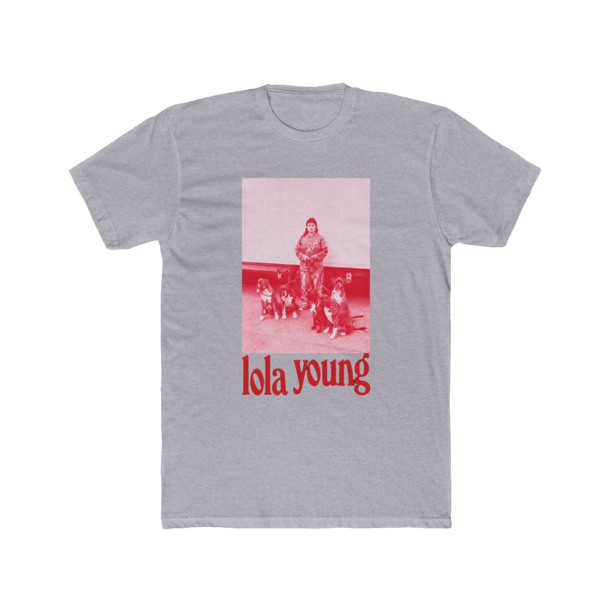 Lola Young White Logo T Shirt