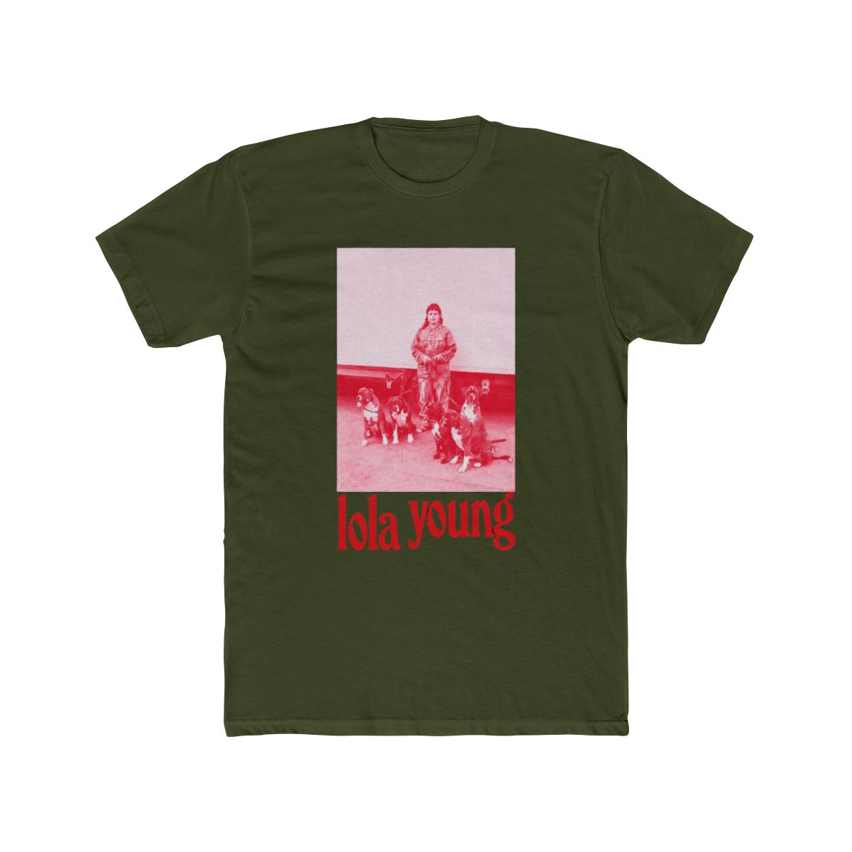 Lola Young White Logo T Shirt - alternate angle 5, merchandise