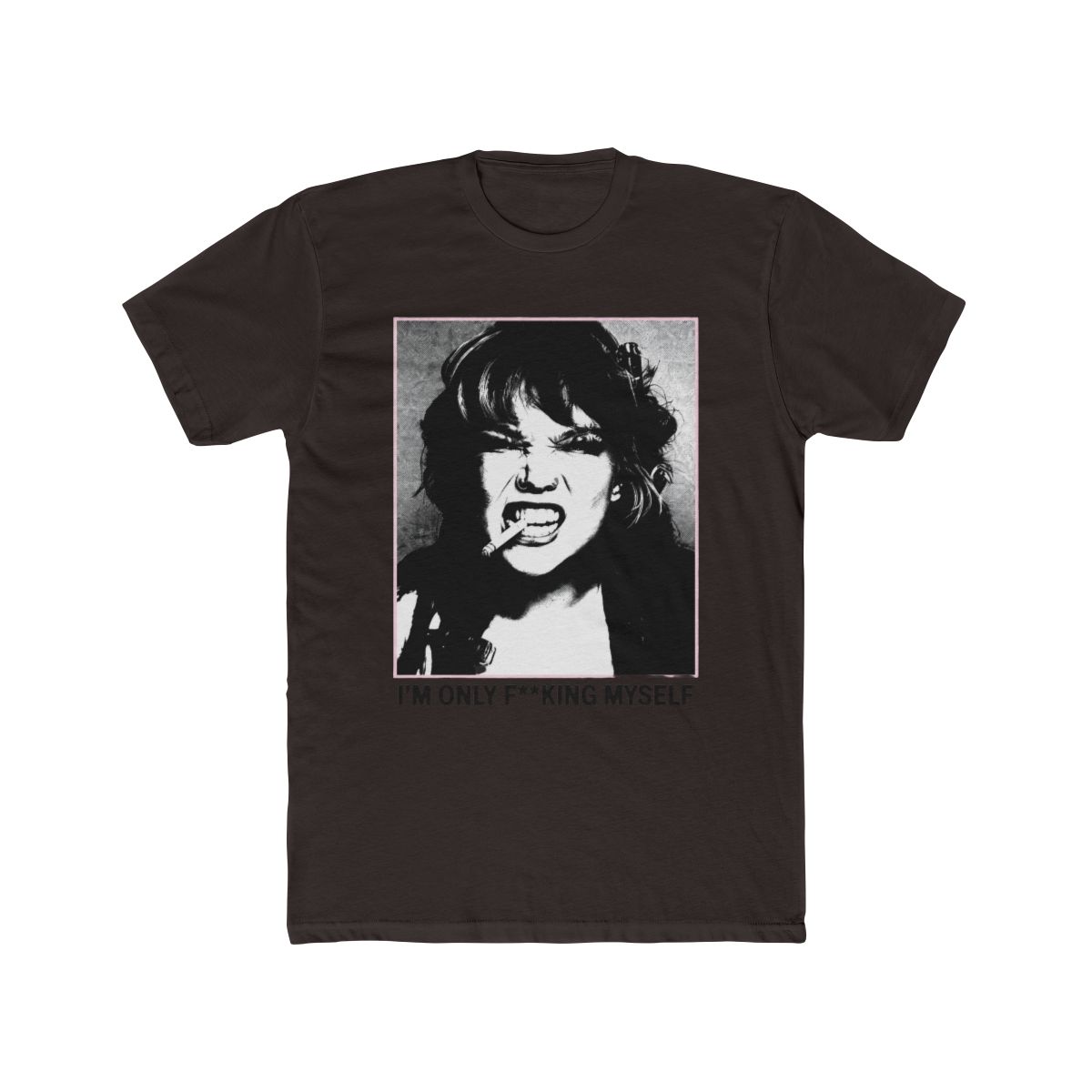 Lola Young I'm Only F**king Myself White T Shirt - alternate angle 2, merchandise