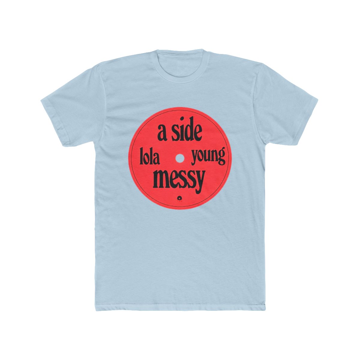 Messy 7 LP Vintage Music T Shirt | Retro Record Fan Tee | Lola Young