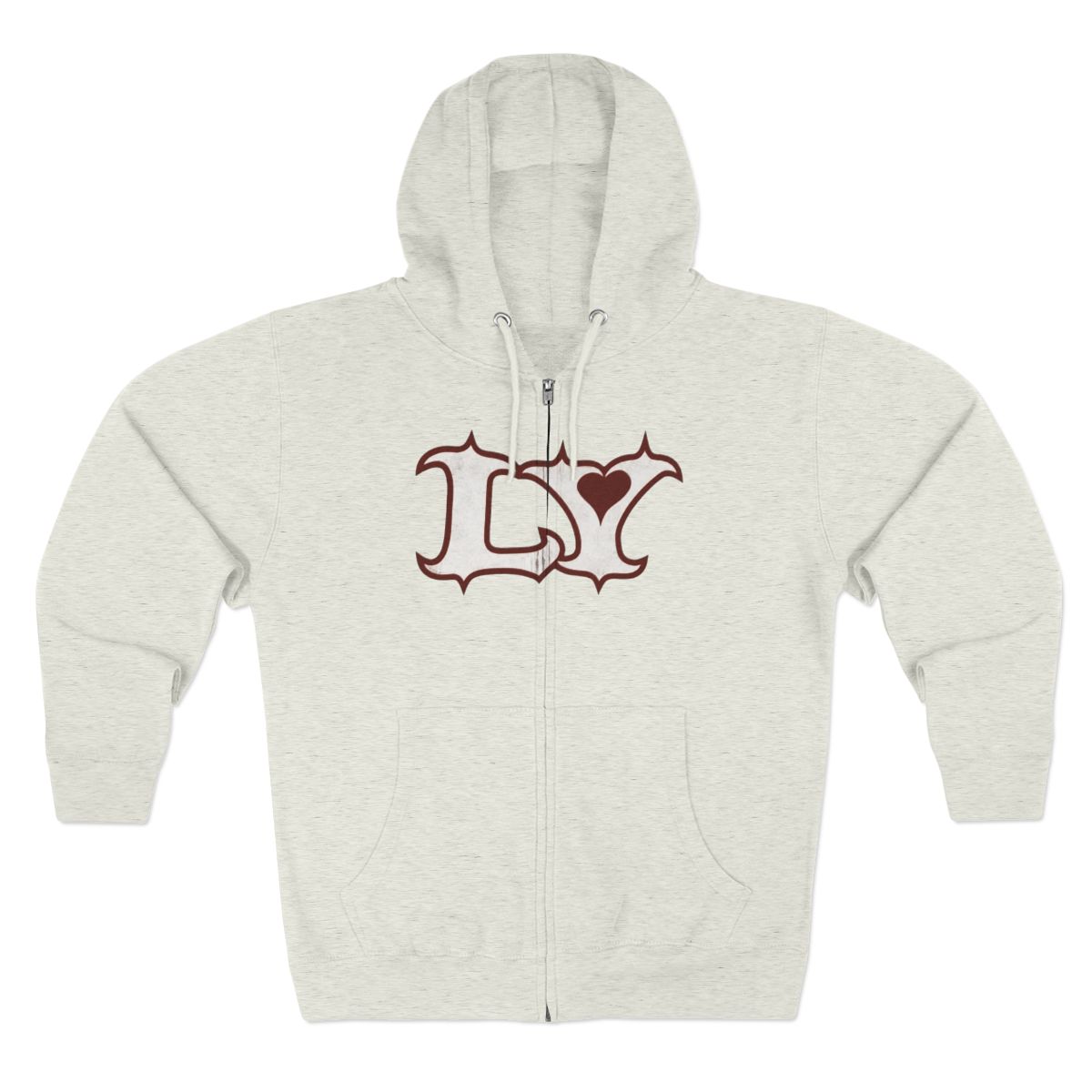 LY black zip-up hoodie | Lola Young - alternate angle 4, merchandise