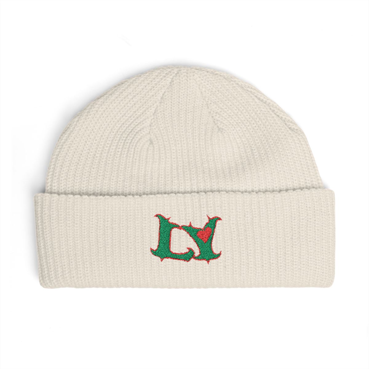 LY black knitted beanie | Lola Young - alternate angle 2, merchandise